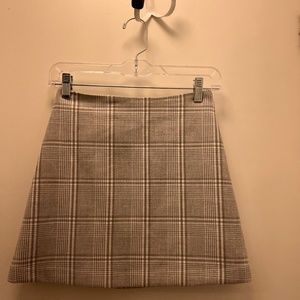 Wilfred Plaid Skirt